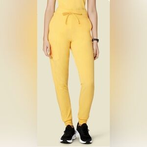 Mandala High Waisted Joggers- Lemonade